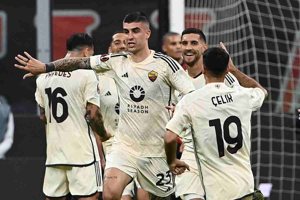 MilanRoma 01, giallorossi in vantaggio a San Siro con Mancini CIP