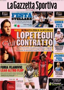 prima pagina