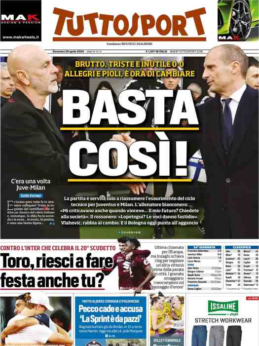 prima pagina