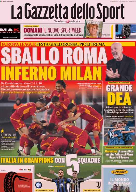 prima pagina