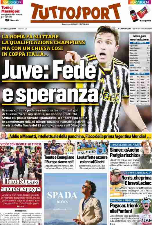 prima pagina