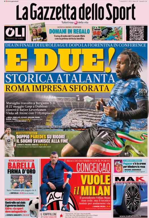 prima pagina