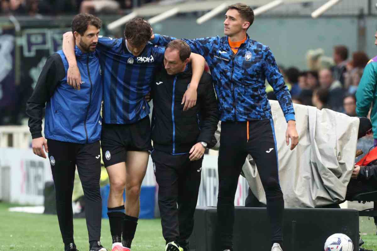 Scalvini Atalanta Infortunio