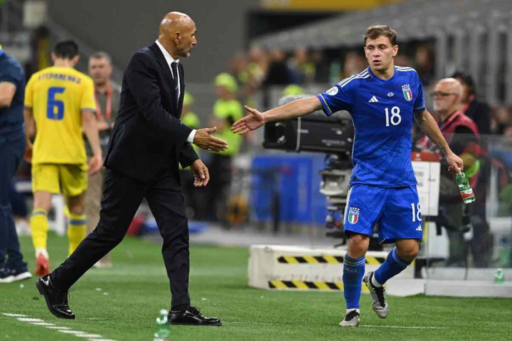Italia, Spalletti annuncia un altro forfait: “Non ci sarà Barella”