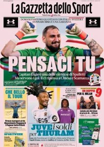 La Gazzetta dello Sport, 28 giugno 2024