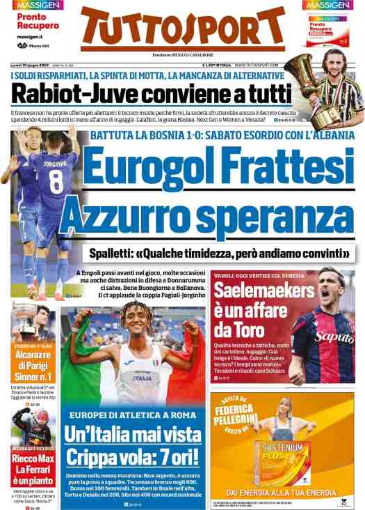 prima pagina