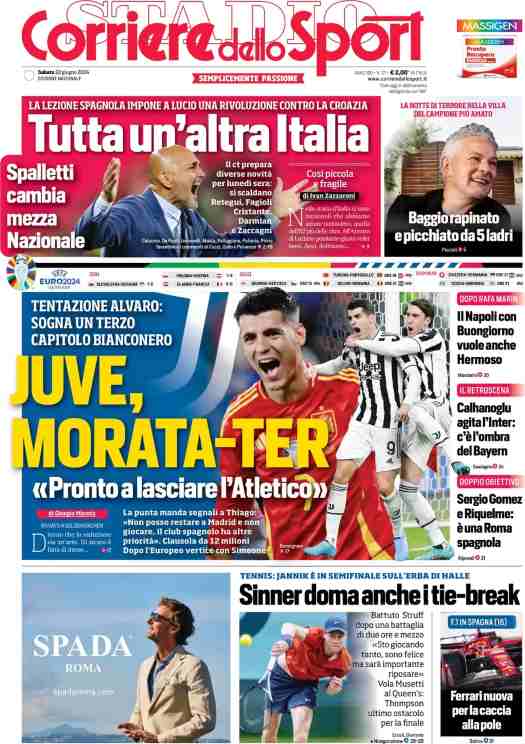 prima pagina