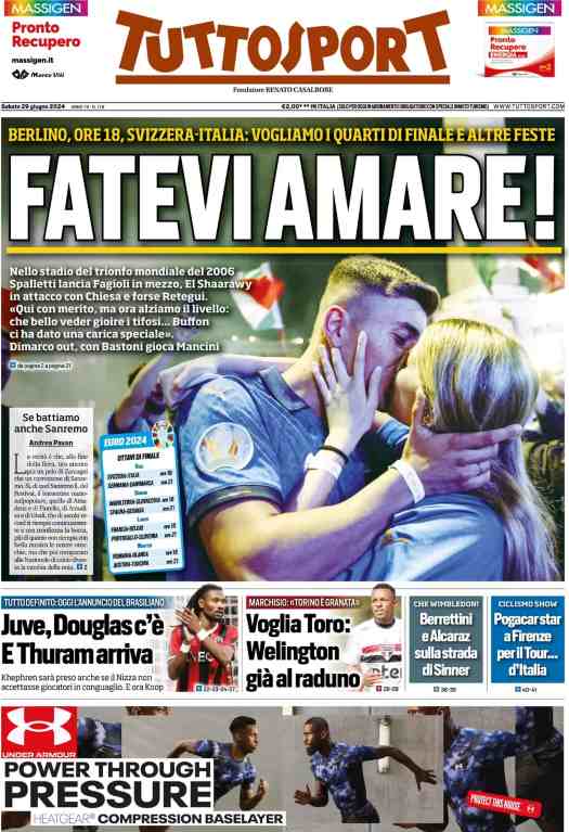 prima pagina