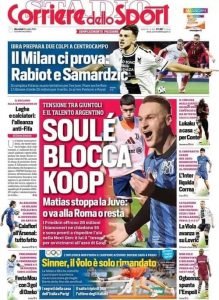 Il Corriere dello Sport, 24 luglio 2024