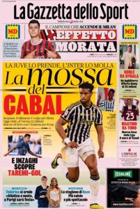 prima pagina