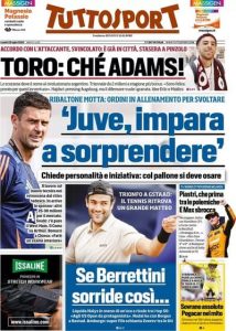 Tuttosport, 22 luglio 2024