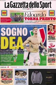 prima pagina