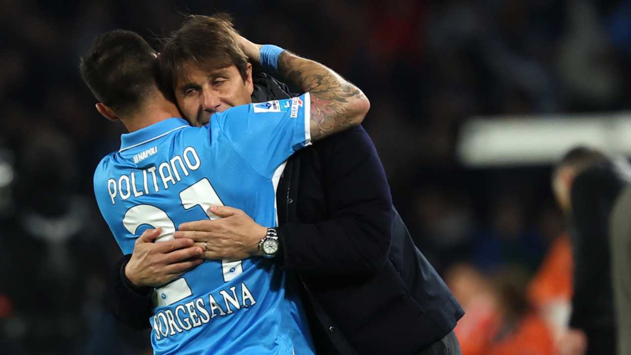 Matteo Politano e Antonio Conte
