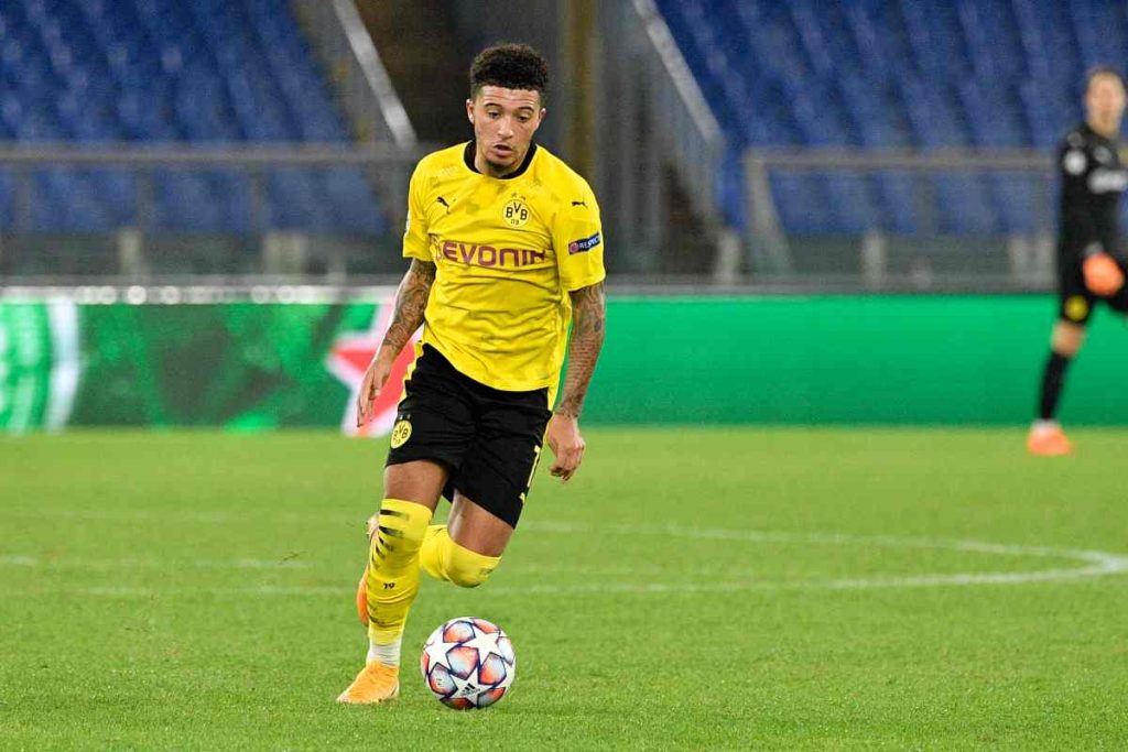 La Juventus si inserisce per Sancho