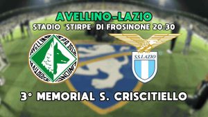 Avellino-Lazio in programma su Sportitalia in occasione del Memorial Sandro Criscitiello