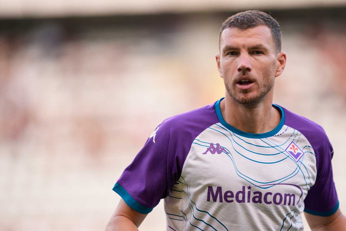 Dzeko Fiorentina